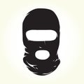 Terrorist mask Royalty Free Stock Photo