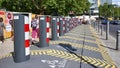 Newly Installed Terrorist Security Barriers in Berlin Germany