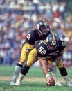 Terry Bradshaw and Mike Webster Royalty Free Stock Photo