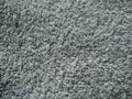 Terry cloth is gray. A sock turned inside out. Close-up. Soft, fluffy, fleecy, warm material for sewing clothes, towels, rugs.