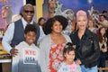 Terry Crews, Rebecca King-Crews & Children Royalty Free Stock Photo