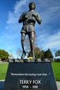 Terry Fox memorial,Victoria BC,Canada
