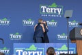 Terry McAuliffe Hugging His Wife