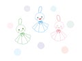 Teru teru bozu iillustration Royalty Free Stock Photo