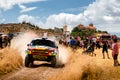 Czech driver Martin Prokop and his codriver Jan Tomanek in a Ford Raptor