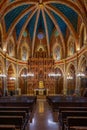 Teruel, Spain, June 5, 2022: Interior of San Pedro church in Ter Royalty Free Stock Photo