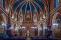 Teruel, Spain, June 5, 2022: Interior of San Pedro church in Ter Royalty Free Stock Photo