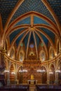 Teruel, Spain, June 5, 2022: Interior of San Pedro church in Ter Royalty Free Stock Photo