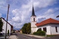 Tesanovci Village, Prekmurje, Slovenia Royalty Free Stock Photo