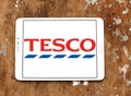 Tesco logo Royalty Free Stock Photo