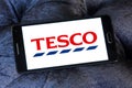 Tesco stores logo Royalty Free Stock Photo