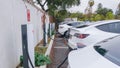 Tesla Cars Recharging at Miramar Beach Station