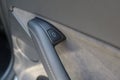 Tesla electric car inside door handle