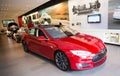 Tesla electric car Royalty Free Stock Photo