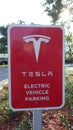 Tesla EVSE Super Charger Sign