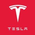 Tesla logo Vector American car company, Tesla auto emblem