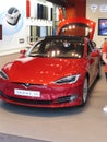 Tesla Model S Royalty Free Stock Photo