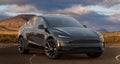 Tesla Model Y Juniper Royalty Free Stock Photo