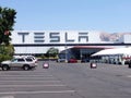 Tesla Motors factory Royalty Free Stock Photo