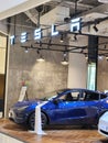 Tesla store in Iconsiam mall, Bangkok Thailand