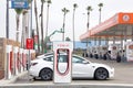 Tesla super charging station on Stockton Hwy and the 5 fwy in CA