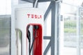 Tesla Supercharger 250 kW dock station for high speed tesla brand ev car batter charge open service in Bangkok,THAILAND, November