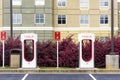 Tesla supercharger stations