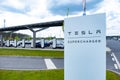 Tesla-Supercharger v4 Lounge Gigafactory Berlin-Brandenburg in Europe, Environmental conservation, sustainable and efficient