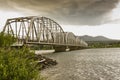 Teslin Bridge Royalty Free Stock Photo