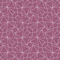 Abstract seamless tessellation pattern with tangled double layer structure.