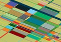 Tessallation, mosaic abstract colorful, multicolor and geometric background. Random rectangle, square tiles angular pattern and