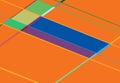 Tessallation, mosaic abstract colorful, multicolor and geometric background. Random rectangle, square tiles angular pattern and