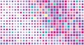 Tessellated background with small multicolor squares. Colorful mosaic