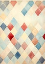 Tessellating Patterns in Bleached Colors Royalty Free Stock Photo