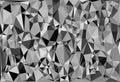 Tessellating random triangles pattern, background fitting space