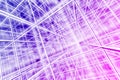 Tesseract background abstract network cyber web multicolor Royalty Free Stock Photo