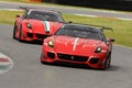 Test Ferrari 599XX Programme Mugello Royalty Free Stock Photo