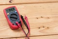 Test leads of multimeter Royalty Free Stock Photo