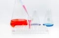 Test sample research test lab Royalty Free Stock Photo