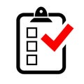 Test survey icon