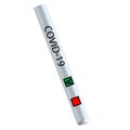 Covid-19 Test tube. Corona Virus Test. Negative result. Examination, diagnostic Royalty Free Stock Photo