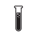 Test tube icon Royalty Free Stock Photo