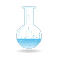 Test Tube Isolated. Flask Icon