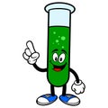 Test Tube Talking Royalty Free Stock Photo