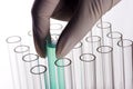 Test tubes Royalty Free Stock Photo