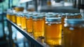 Testing honey samples with precision in a modern lab Royalty Free Stock Photo