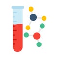Testing lab Isolated Vector icon that can be easily modified or edited Royalty Free Stock Photo