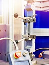 Testing tensile machine Royalty Free Stock Photo