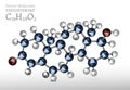 Testosterone Molecule Image Royalty Free Stock Photo