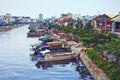 Tet flower market Royalty Free Stock Photo